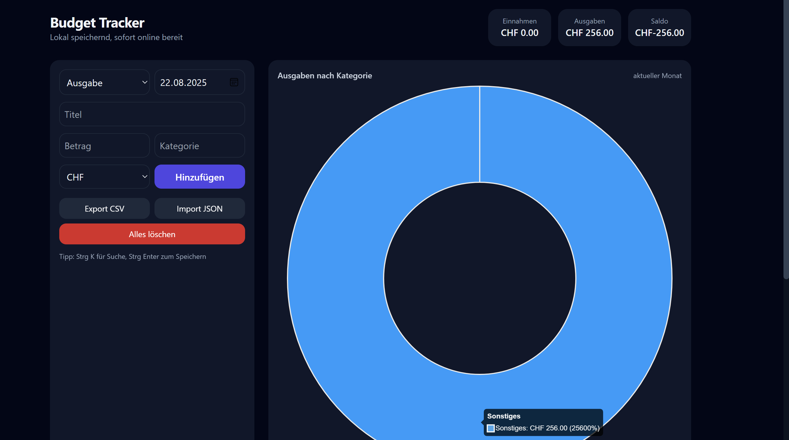 Budget Tracker Twin Jegan